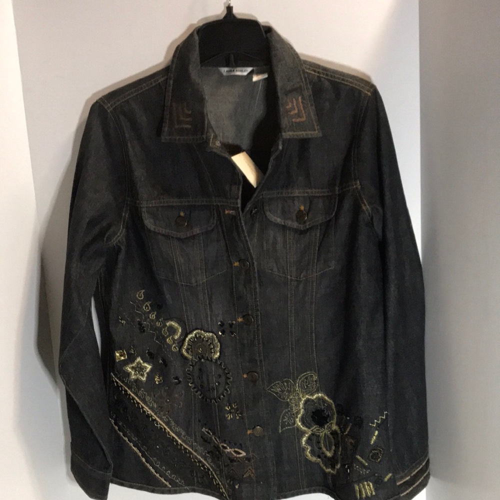 Laura Ashley Denim Jacket NWT